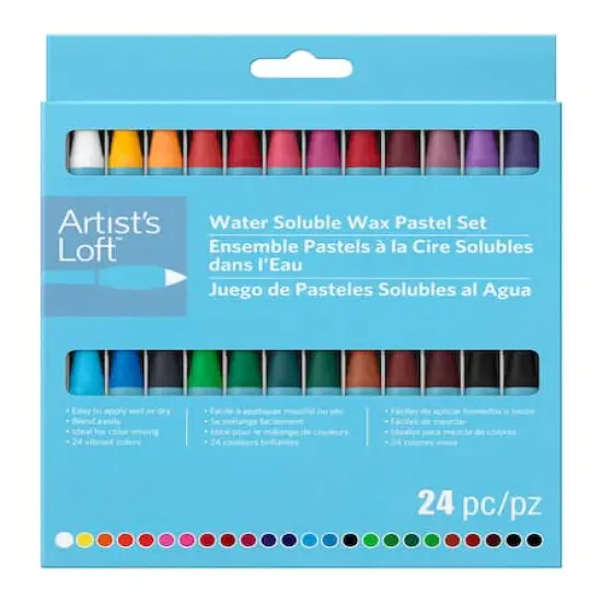 Water Soluble Wax Pastels by Artist's Loft&reg; {4}