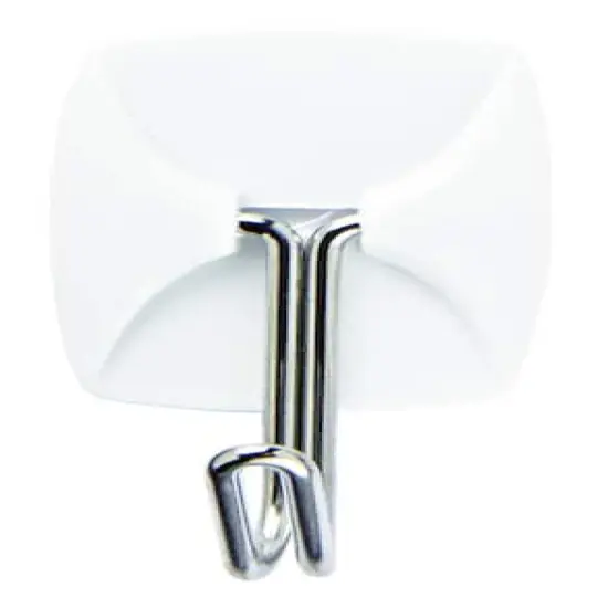 Command&trade; Wire Hooks, White {6}