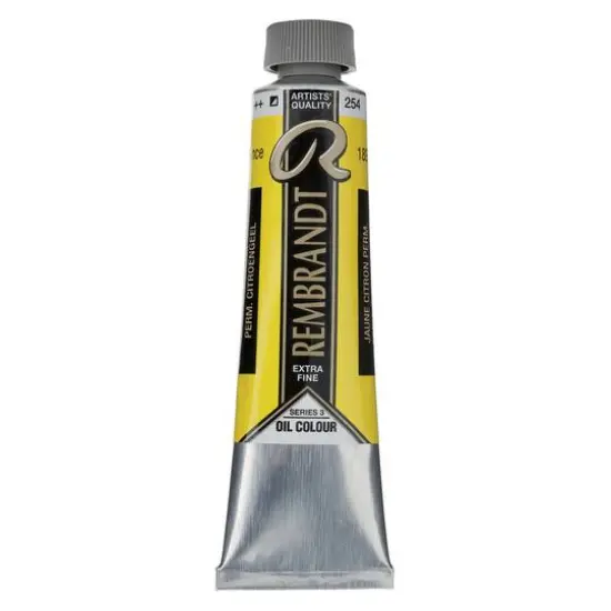 Rembrandt&reg; Artists' Oil Colour, 40mL Permanent Lemon Yellow {1}