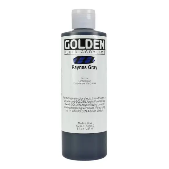 Golden&reg; Fluid Acrylics, 8oz. Paynes Gray {1}