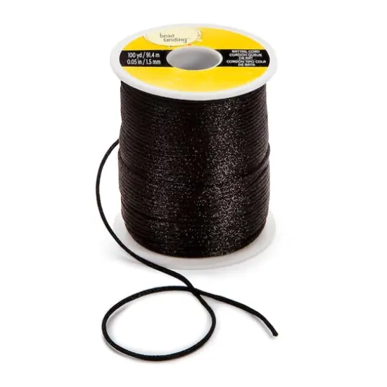 Black Rattail Cord by Bead Landing&trade; {1}