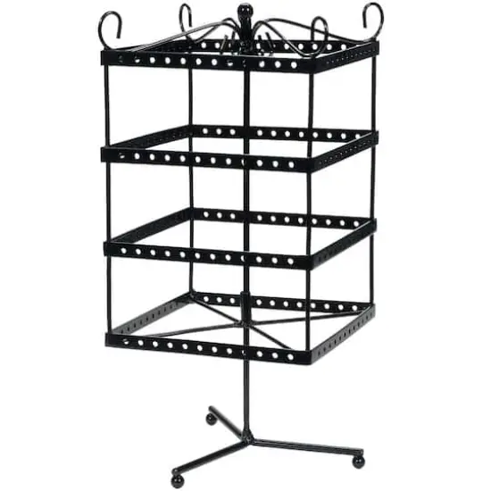 Black Metal Spinning Earring Rack by Bead Landing&trade; {1}