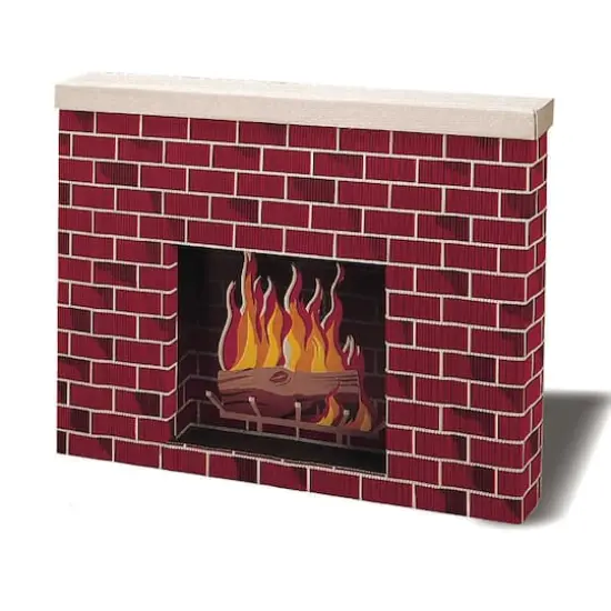 Corrugated Fireplace {1}