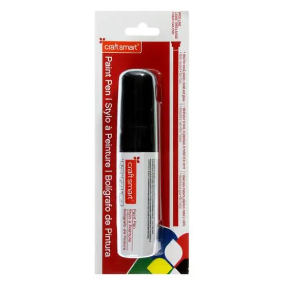 Wide Line Paint Pen by Craft Smart&reg; White {2}