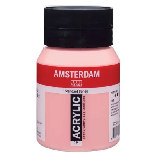 Amsterdam 500mL Standard Series Acrylic Paint 316 Venetian Rose {1}