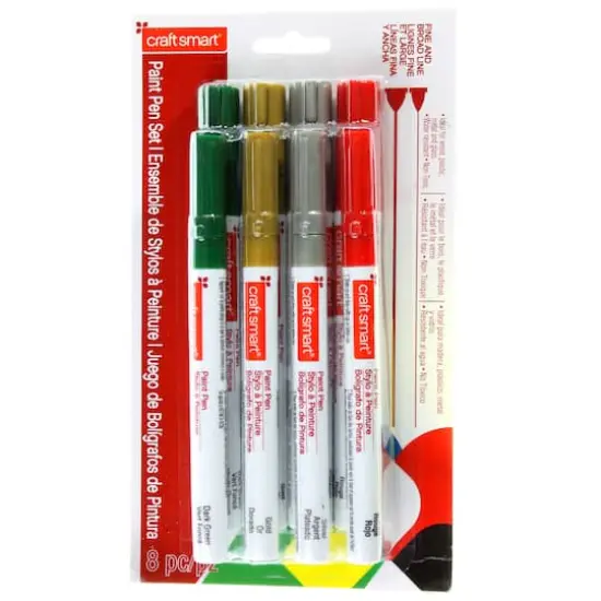 Craft Smart&reg; Paint Pen Set, Holiday {1}