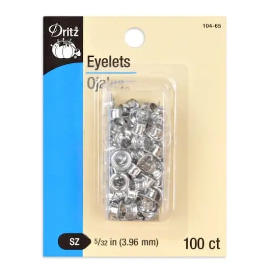 100 Nickel Eyelets {1}
