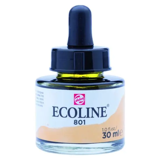 Ecoline&reg; Liquid Watercolour, 30ml Jar Gold {1}