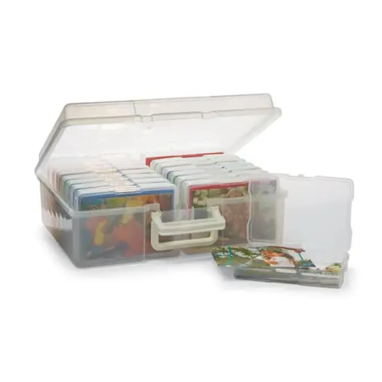 Clear 16 Case Photo & Craft Keeper by Simply Tidy&reg; {4}