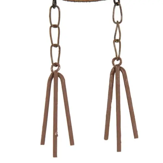 Gitzhome&reg; 18" Iron & Solid Wood Turkey Welcome Wall D&eacute;cor {3}