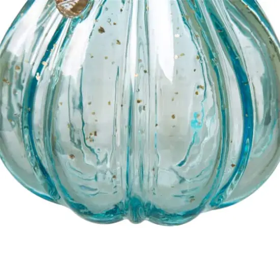 Glitzhome&reg; Glass Gourd, Blue {3}
