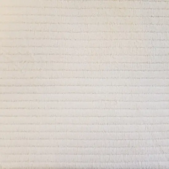 Springs Creative Plush Chenille Ivory Fleece Fabric {1}