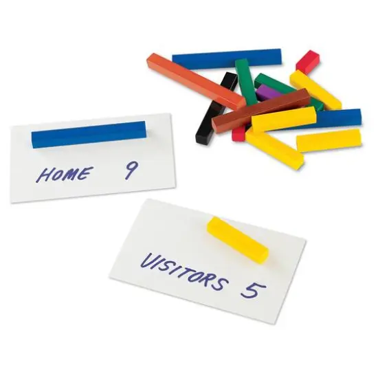 Cuisenaire&reg;&nbsp;Rods Small Group Set: Plastic Rods {3}