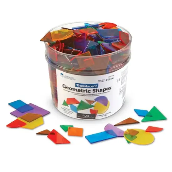 Learning Resources&reg; Translucent Geometric Shapes {1}