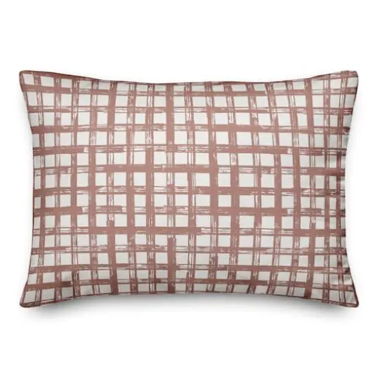 Pink Merry Christmas Throw Pillow {3}