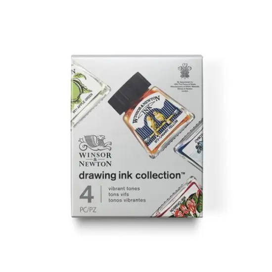 Winsor & Newton&reg; Drawing Ink Collection Vibrant Tones Set {1}