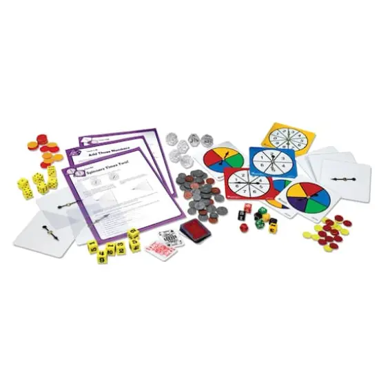 Learning Resources&reg; Deluxe Probability Kit, 195 Pieces {1}