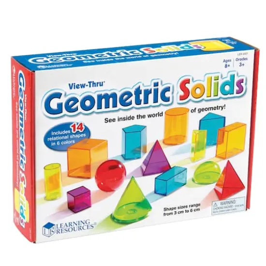 View-Thru&reg;&nbsp;Geometric Solids Set {3}