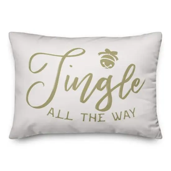 Jingle All the Way Throw Pillow {1}