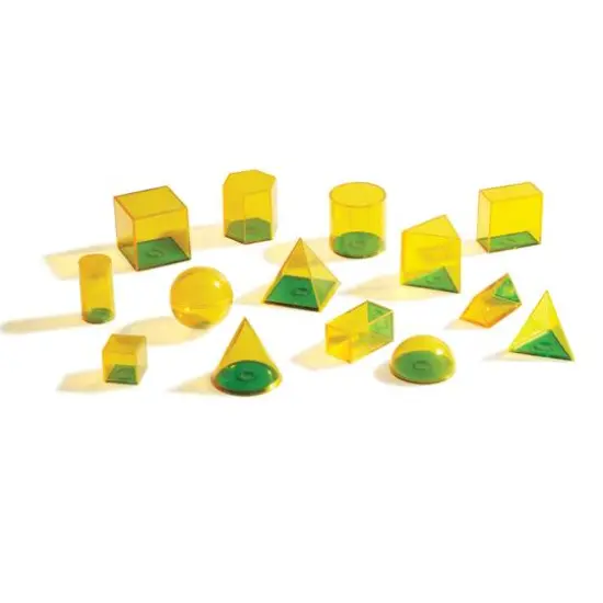 Learning Resources® Relational Geometric Solids® Set of 14 {3}