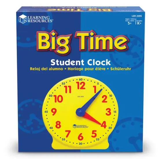 Big Time&trade;&nbsp;Student Clock, 3 Pack {3}