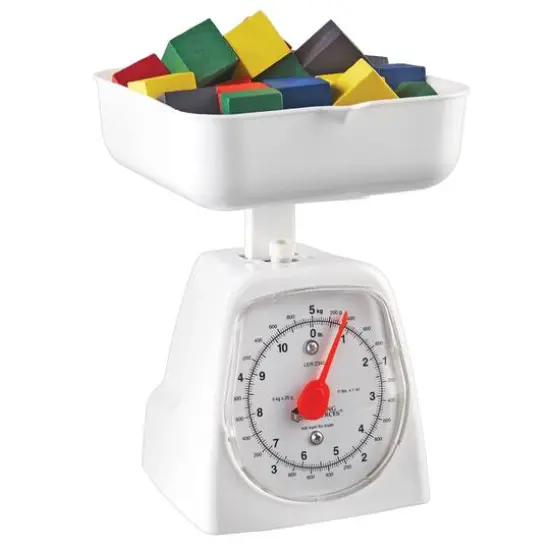 Learning Resources&reg; White Platform Scale {1}