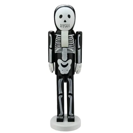Wooden Skeleton Halloween Nutcracker {1}