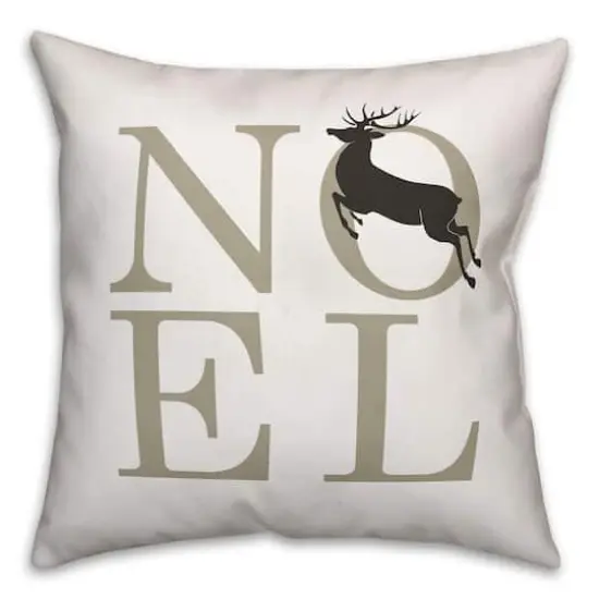 Noel Throw Pillow {1}