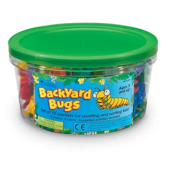 Learning Resources&reg; Backyard Bugs&trade;&nbsp;Set of 72 {3}