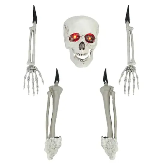 Ground Breaking Skeleton Halloween Decoration 5-Piece Set {1}