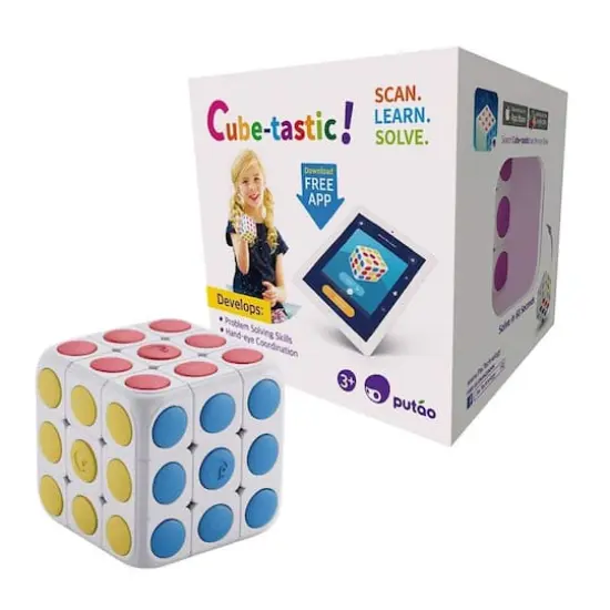 Cube-Tasitc! Puzzle Cube With App {1}