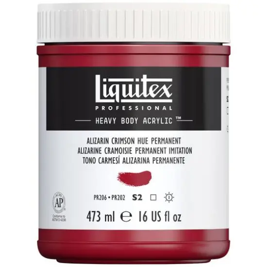 Liquitex® Professional Heavy Body Acrylic™ Paint, 16oz. Alizarin Crimson Hue Permanent {1}