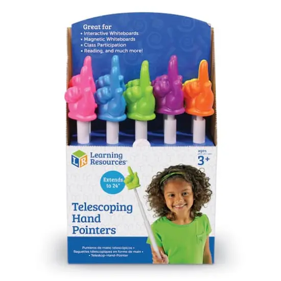 Learning Resources&reg; Telescoping Hand Pointer, 10 Pack {1}