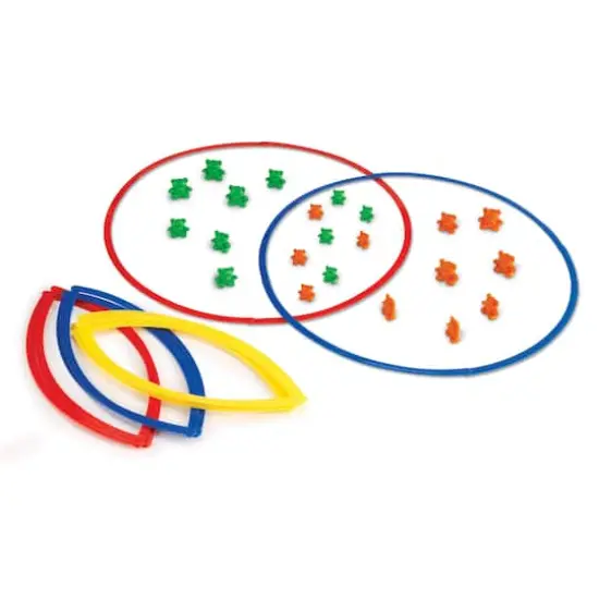Learning Resources&reg; 20" Sorting Circles, Set of 6 {3}