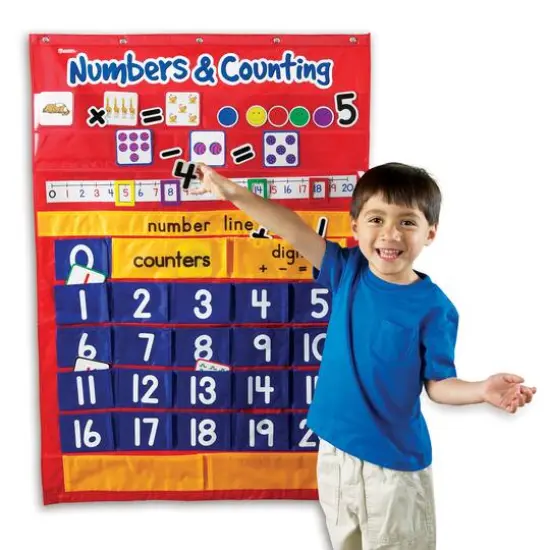 Learning Resources&reg; Numbers & Counting Pocket Chart {3}
