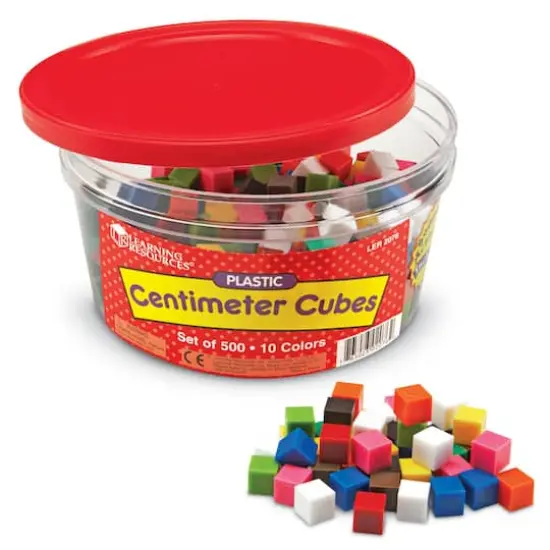 Learning Resources&reg; Centimeter Cubes, 500 Pack {1}
