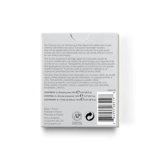 Winsor & Newton&reg; Drawing Ink Collection Vibrant Tones Set {4}