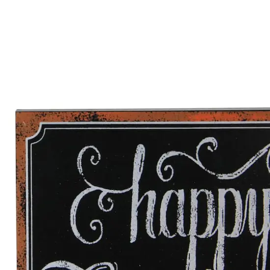 Framed Happy Thanksgiving Chalkboard Wall Art {3}