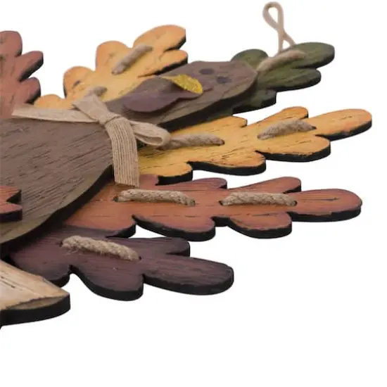 Glitzhome&reg; Iron & Wood 'Welcome' Turkey Yard Sign  {6}