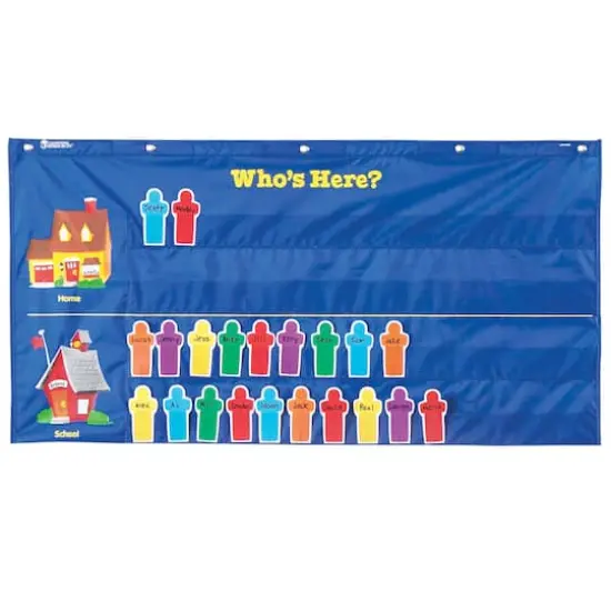 Learning Resources&reg; Attendance Pocket Chart {1}