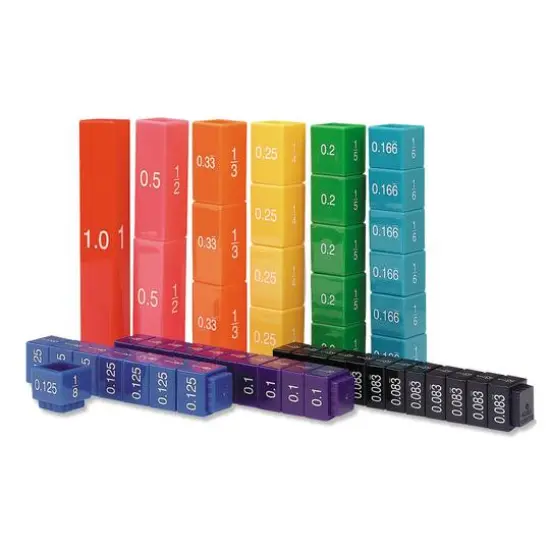 Fraction Tower&reg; Equivalency&nbsp;Cubes {3}