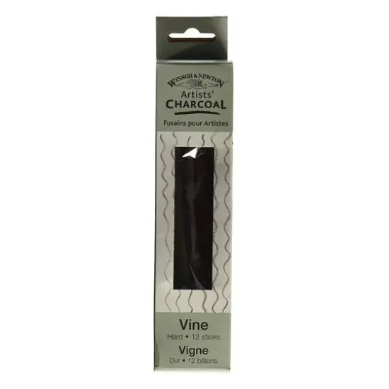 Winsor & Newton&trade; Artists' Vine Charcoal, Hard {1}