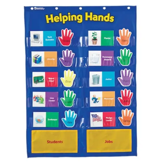 Learning Resources&reg; Helping Hands Pocket Chart {1}