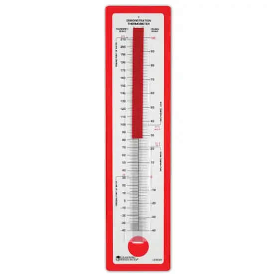 Learning Resources&reg; 24" Demonstration Thermometer {1}
