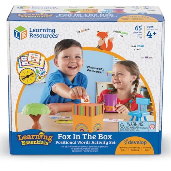 Fox In The Box Position Word Activity Set {3}