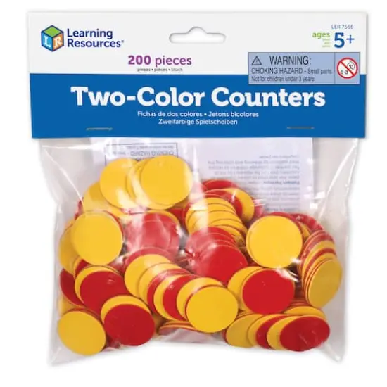 Learning Resources&reg; Two-Color Counters, 2 Sets {3}