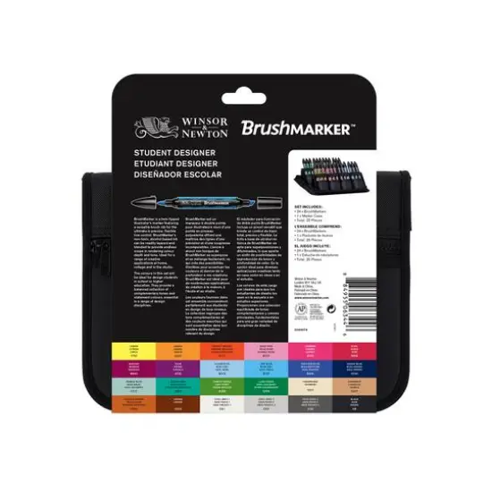 Winsor & Newton&reg; BrushMarker&reg; Student Designer Set {3}