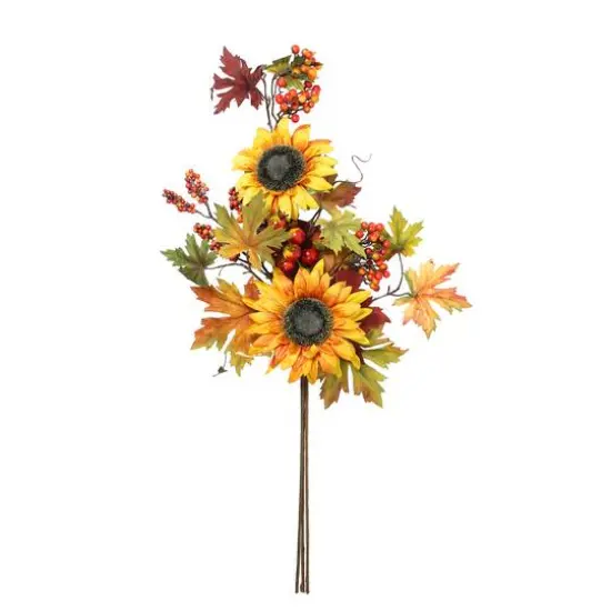30&rdquo; Berry & Sunflower Fall Bundle Spray {1}