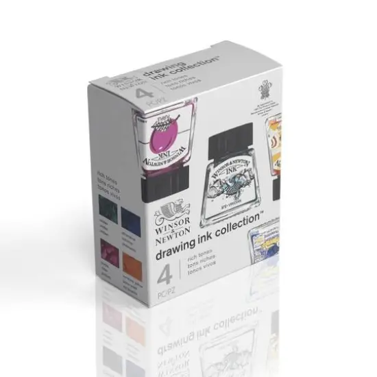 Winsor & Newton&reg; Drawing Ink Collection Rich Tones Set {3}