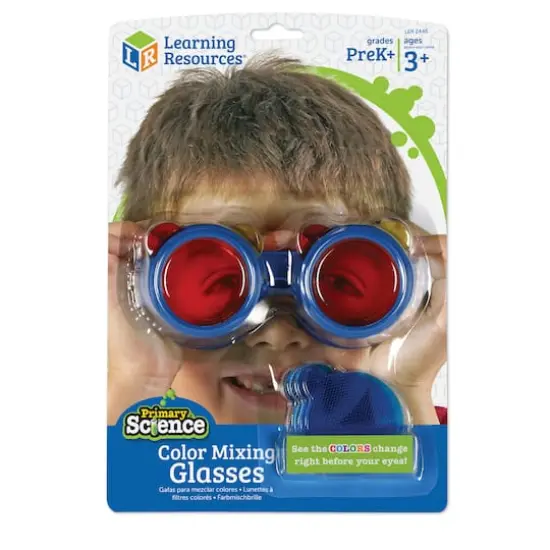 Learning Resources&reg; Primary Science Color Mixing Glasses, 3 Pack {3}